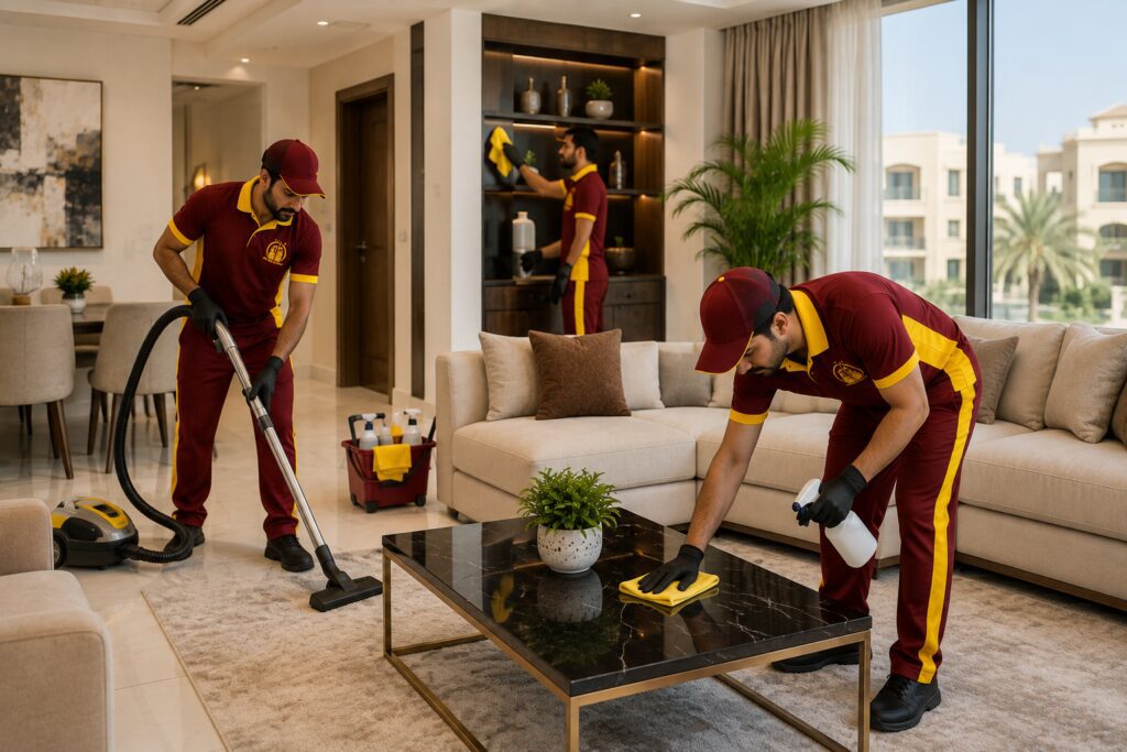 Villa Internal Cleaning: Professional Interior Cleaning for UAE Homes