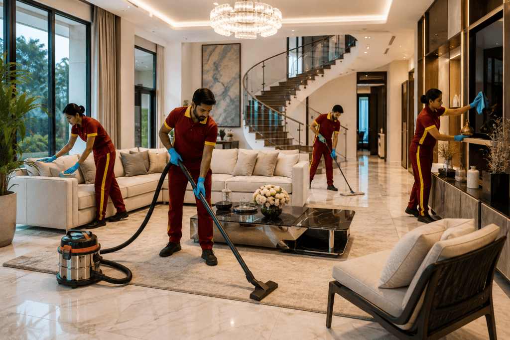 Villa Interior Cleaning: Professional Cleaning for UAE Homes
