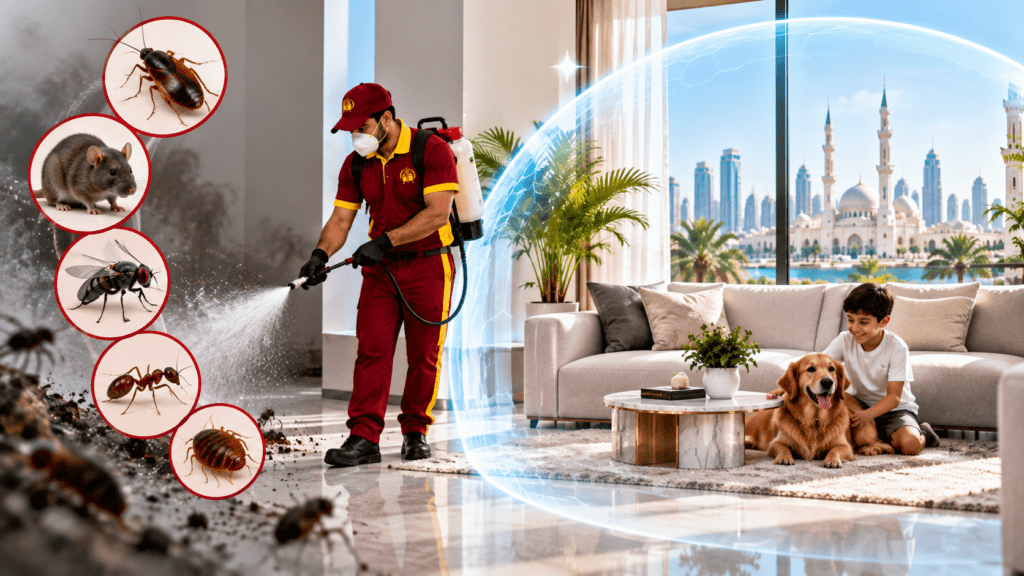 Professional Pest Control Services in Sharjah for Homes & Businesses