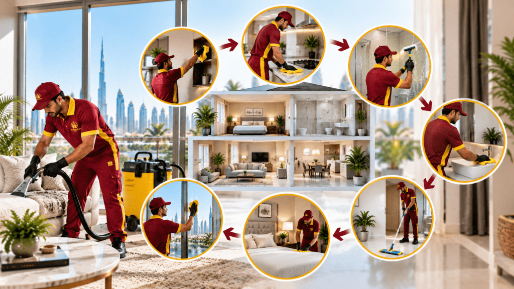 Professional General Cleaning Services for Homes & Offices in Dubai, Sharjah & Ajman